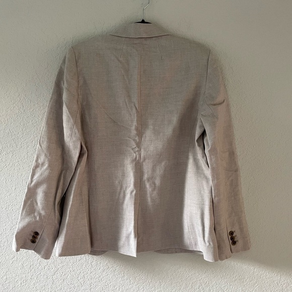 J. Crew Parke Linen Blend Blazer Size 14 - Picture 11 of 11